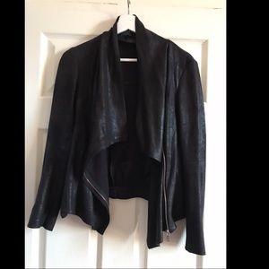 Zara Jacket in wild leather look